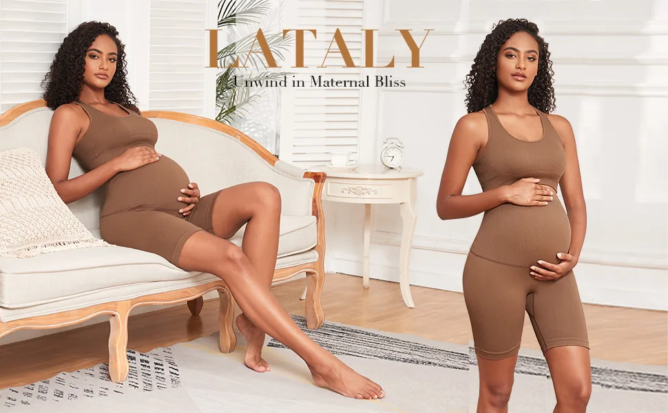 lataly maternity shorts content 1
